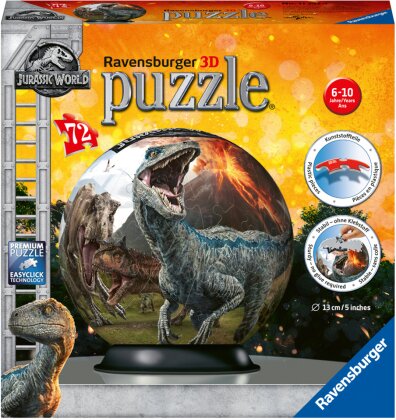 Jurassic World 2 - 72 Teile 3D-Puzzle