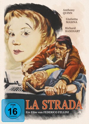 La Strada - Das Lied der Strasse (1954) (Filmjuwelen, Édition Limitée, Mediabook, Blu-ray + DVD)