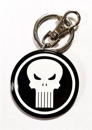 Marvel Comics: Punisher Logo - Metall-Schlüsselanhänger