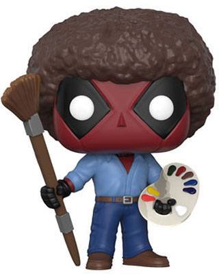 Deadpool Parody: Deadpool Bob Ross POP! 319 - Vinyl Figur