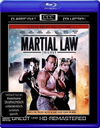 Martial Law 1-3 - Trilogy (Classic Cult Collection, Uncut, 2 Blu-rays + 2 DVDs)