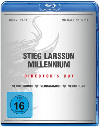 Millennium Trilogie (Director's Cut, 3 Blu-rays)