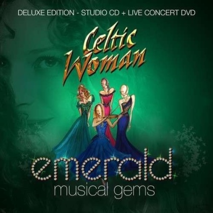 Celtic Woman - Emerald: Musical Gems - Studio CD + Live Concert DVD (Deluxe Edition, DVD + CD)