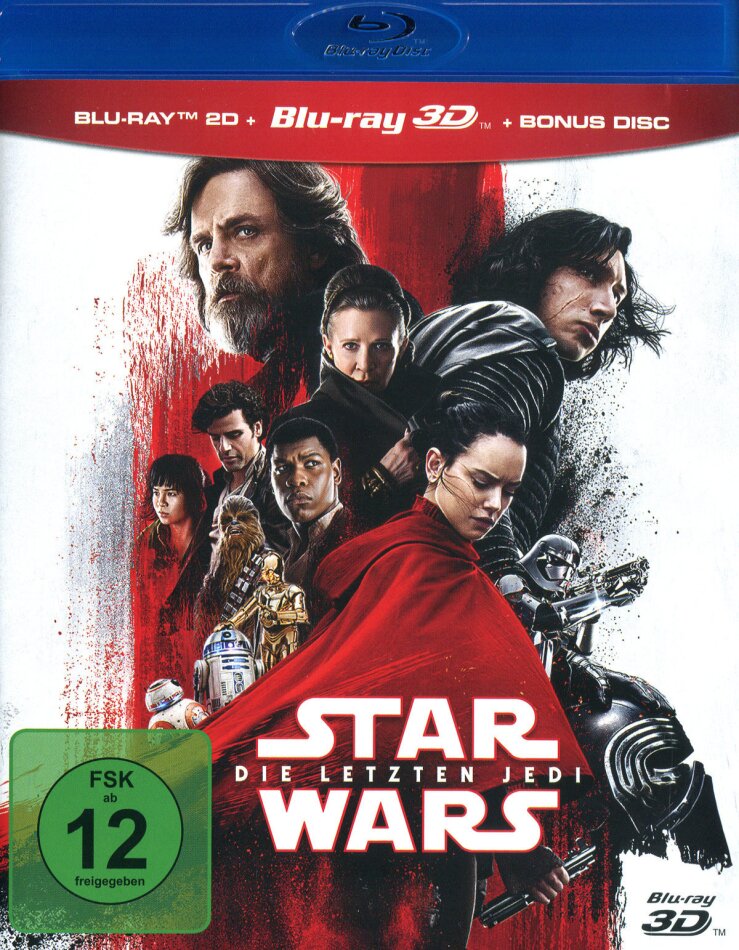 Star Wars - Episode 8 - Die letzten Jedi (2017) (Blu-ray 3D + Blu-ray)
