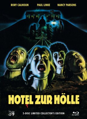 Hotel zur Hölle (1980) (Édition Collector, Édition Limitée, Mediabook, Uncut, Blu-ray + DVD)