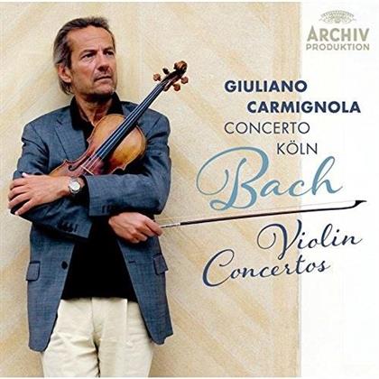 Johann Sebastian Bach (1685-1750) & Giuliano Carmignola - Violin Concertos (Japan Edition)