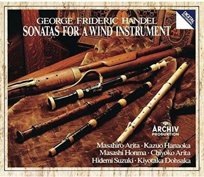 Georg Friedrich Händel (1685-1759) & Arita Masahiro - Complete Flute Sonatas (Japan Edition, 3 CDs)