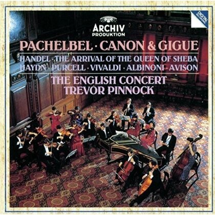 Pachelbel, Trevor Pinnock & The English Concert - Canon & Gigue (Japan Edition)