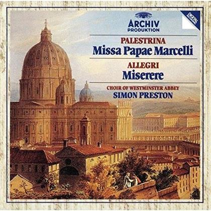 Simon Preston, Giovanni Pierluigi da Palestrina (1525-1594) & Choir Of Westminster Abbey - Missa Papae Marcelli (Japan Edition)
