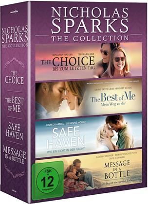 Nicholas Sparks: The Collection - The Choice / The Best of Me / Safe Haven / Message in a Bottle (4 DVDs)