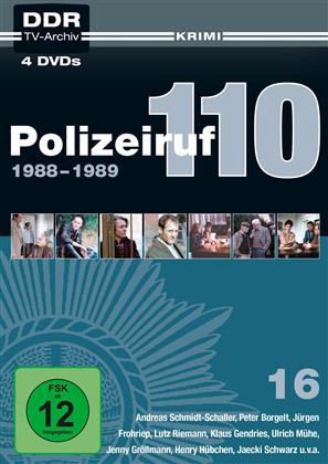 Polizeiruf 110 - Box 16: 1988-1989 (Riedizione, 4 DVD)