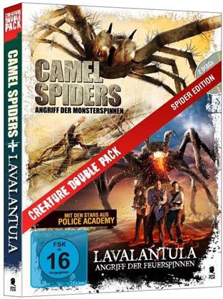 Creature Double Pack: Spider Edition - Camel Spiders - Angriff der Monsterspinnen & Lavalantula - Angriff der Feuerspinnen (2 DVDs)