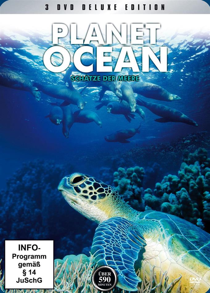 Planet Ocean - Schätze der Meere (Metallbox, Deluxe Edition, 3 DVDs)