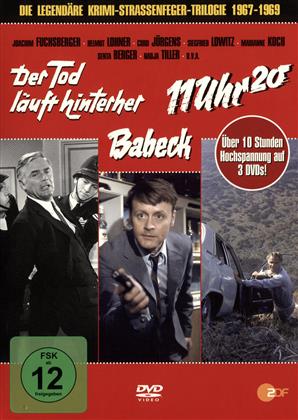 Der Tod läuft hinterher / Babeck / 11 Uhr 20 - Die legendäre Krimi-Strassenfeger-Trilogie (3 DVDs)