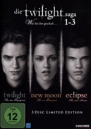 Die Twilight Saga 1-3 - Was bisher geschah (Edizione Limitata, 3 DVD)