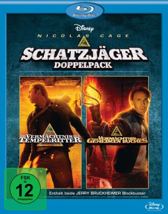 Das Vermächtnis der Tempelritter / Das Vermächtnis des geheimen Buches - Schatzjäger Doppelpack (2 Blu-rays)