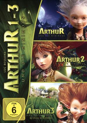 Arthur und die Minimoys 1-3 [3 DVDs] (3 DVDs)