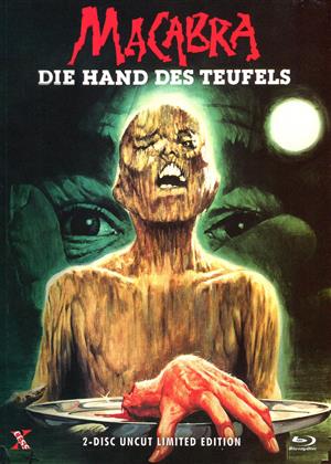 Macabra - Die Hand des Teufels (1980) (Cover B, Limited Edition, Mediabook, Uncut, Blu-ray + DVD)