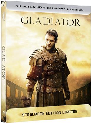 Gladiator (2000) (Extended Edition, Version Cinéma, Édition Limitée, Steelbook, 4K Ultra HD + Blu-ray)