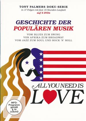 All you need ist Love - Geschichte der populären Musik (5 DVDs)