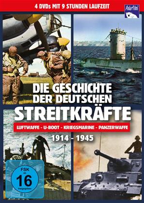 Die Geschichte der deutschen Streitkräfte - 1914 - 1945 (2002) (4 DVDs)