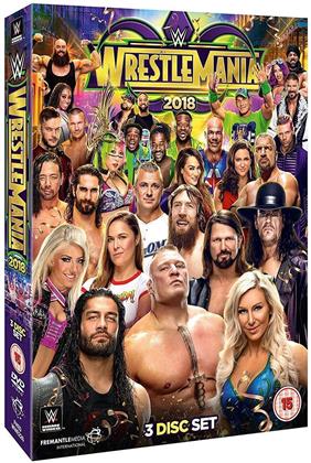 WWE: Wrestlemania 34 (3 DVDs)
