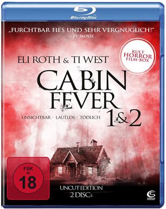 Cabin Fever 1+2 (Uncut, 2 Blu-rays)