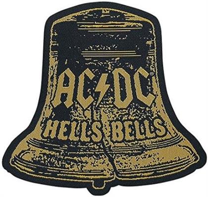 AC/DC Standard Woven Patch - Hells Bells Cut Out