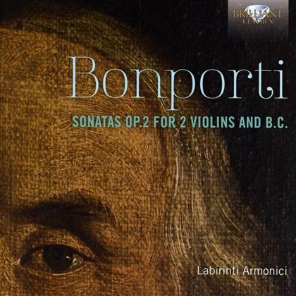 Labirinti Armonici & Francesco Antonio Bonporti (1672-1749) - Sonatas Op. 2 For 2 Violin