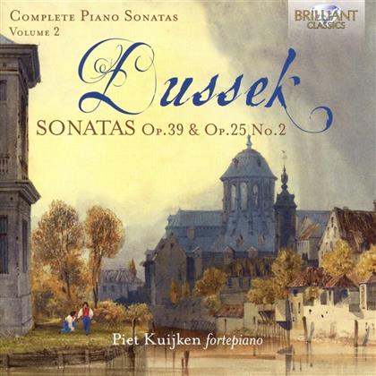 Johann Ladislaus Dussek (1760-1812) & Piet Kuijken - Sonatas Op. 39 & Op. 25 No. 2