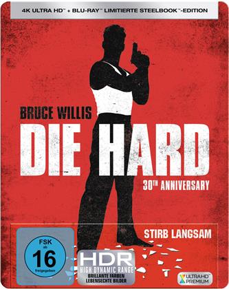 Die Hard (1988) (30th Anniversary Edition, Limited Edition, Steelbook, 4K Ultra HD + Blu-ray)