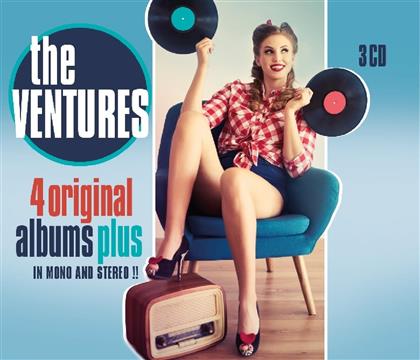 The Ventures - 4 Original Albums Plus (3 CDs)