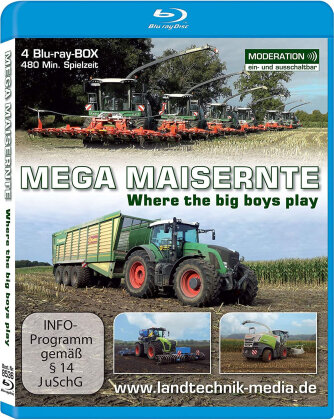 Mega Maisernte - Where the big boys play (4 Blu-rays)