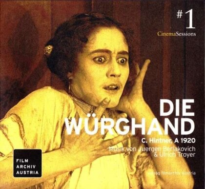 Die Würghand (1920) (Cinema Sessions, Filmarchiv Austria, b/w)