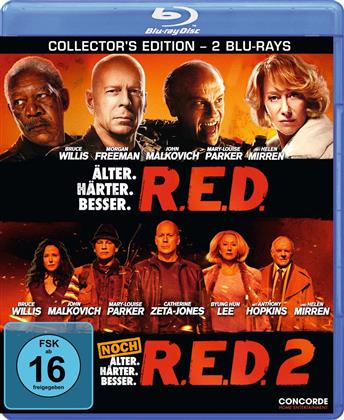 Red (2010) / Red 2 (2013) (2 Blu-rays)