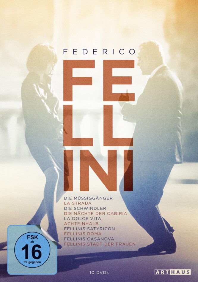 Federico Fellini Edition (Arthaus, 10 DVDs)