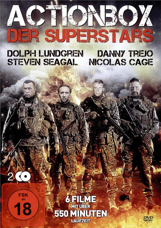 Actionbox der Superstars - 6 Filme (2 DVDs)