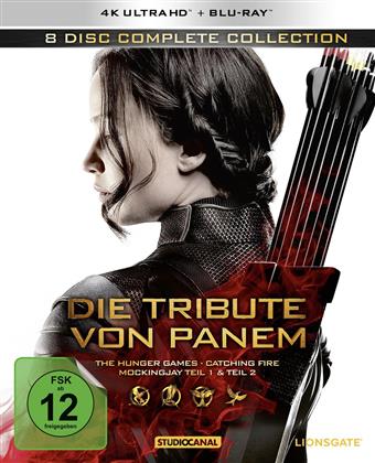 Die Tribute von Panem (Complete Collection, 4 4K Ultra HDs + 4 Blu-ray)