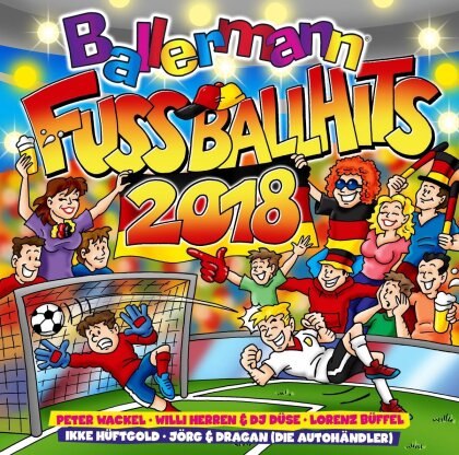 Ballermann - Fussball Hits 2018 (2 CDs)