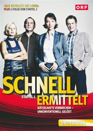 Schnell ermittelt - Staffel 1 (ORF Edition, 4 DVDs)