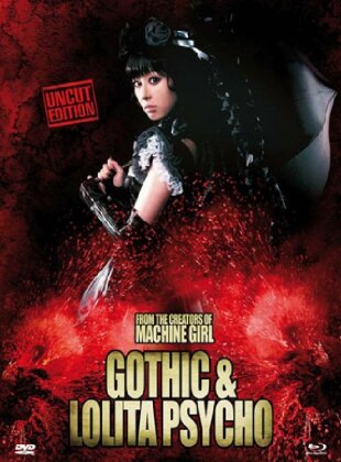 Gothic & Lolita Psycho (2010) (Limited Edition, Mediabook, Uncut, Blu-ray + DVD)