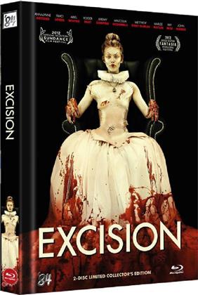 Excision (2012) (Collector's Edition, Edizione Limitata, Mediabook, Uncut, Blu-ray + DVD)