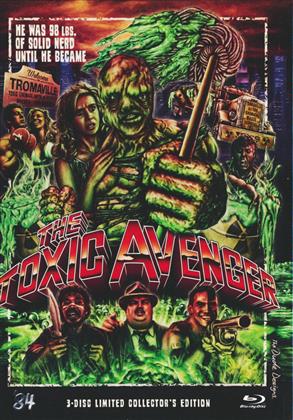 The Toxic Avenger (2000) (Mediabook, Blu-ray + 2 4K Ultra HDs)