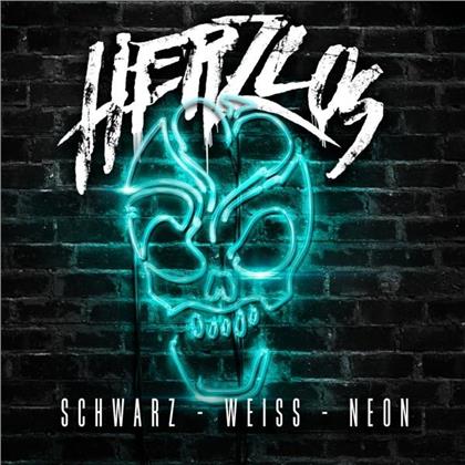 Herzlos - Schwarz Weiss Neon (Fanbox)