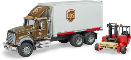 Bruder 02828 - Mack Granite UPS Logistik-LKW