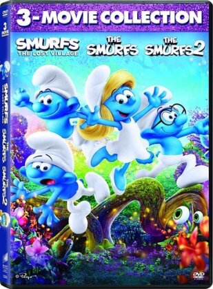 The Smurfs (2011) / The Smurfs 2 (2013) / Smurfs: The Lost Village (2017) - 3-Movie Collection (2 DVDs)