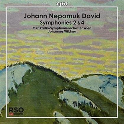 Johann Nepomuk David (1895-1977), Johannes Wildner & ORF Radio-Sinfonieorchester - Symphonien Nr. 2 & 4