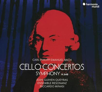 Carl Philipp Emanuel Bach (1714-1788), Riccardo Minasi, Jean-Guihen Queyras & Ensemble Resonanz - Cello Concertos