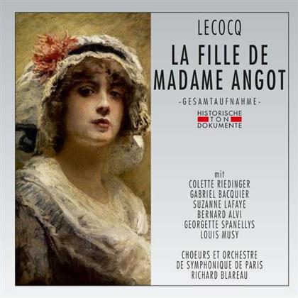 Colette Riedinger, Suzanne Lafaye, Charles Lecocq (1832-1918), Richard Blareau & Orchestre Symphonique de Paris - La Fille De Madame Angot (2 CDs)