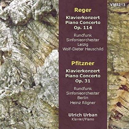 Ulrich Urban, Max Reger (1873-1916), Hans Erich Pfitzner (1869-1949), Heinz Rögner & Berliner Rundfunk Sinfonie Orchester - Klavierkonzert op. 114 / Klavierkonzert Es-dur op.31
